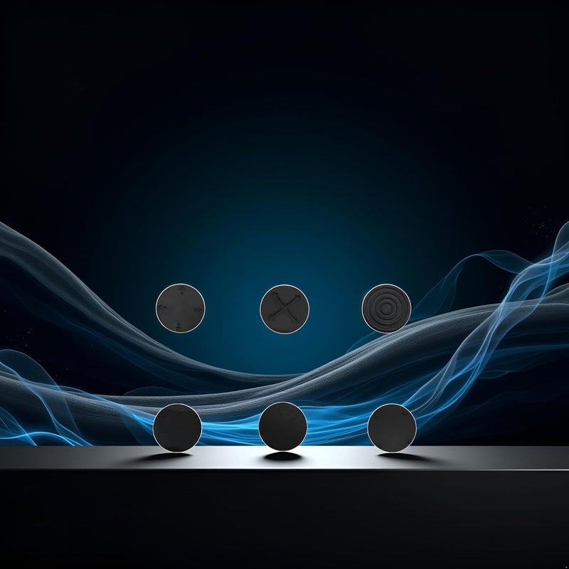 Qintreesify 6Pcs Black Silicone Thumb Stick Grips Caps Analog Thumbstick Joystick Cap Cases and Storage for PS PSV 2000 PSV 1000 - Image 5